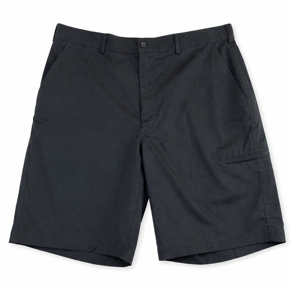 Mens Performance Golf Shorts Lot of 2 Size 36 Black Cargo and Gray Plaid NWT - Picture 3 of 12